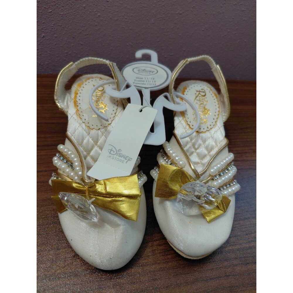 Disney Store Rapunzel Girls Dress Up Shoes Size 11/12